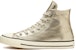 (W) Converse Chuck Taylor All Star Shiny Metal High Top Emas. 564851C