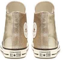 匡威 Chuck Taylor All Star 閃亮金屬高筒鞋 耐磨透氣防滑 高幫 帆布鞋 女款 金色 Shop 匡威 Chuck Taylor All Star 閃亮金屬高筒鞋 耐磨透氣防滑 高幫 帆布鞋 女款 金色