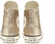 Shop (W) Converse Chuck Taylor All Star Shiny Metal High Top Emas. 564851C