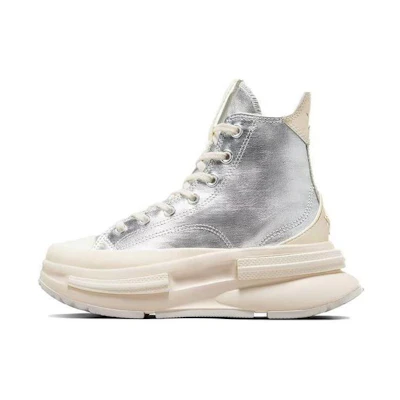 (W) Converse Chuck Taylor All Star High 'Silver White'