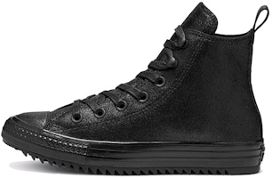 (Women) Converse Space Mountain Hiker Chuck Taylor All Star High Top Suede Samurai 'Black' 566111C (Women) Converse Space Mountain Hiker Chuck Taylor All Star High Top Suede Samurai 'Black' 566111C
