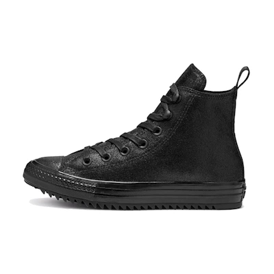 (W) Converse Space Mountain Hiker Chuck Taylor All Star High Top Suede Samurai 'Black'