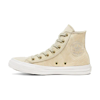 (W) Converse Chuck Taylor All Star Summer Palms High Top Light Brown