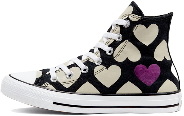 (W) Converse Chuck Taylor All Star High '扭曲之心-黑色' 567143F Buy (W) Converse Chuck Taylor All Star High '扭曲之心-黑色' 567143F