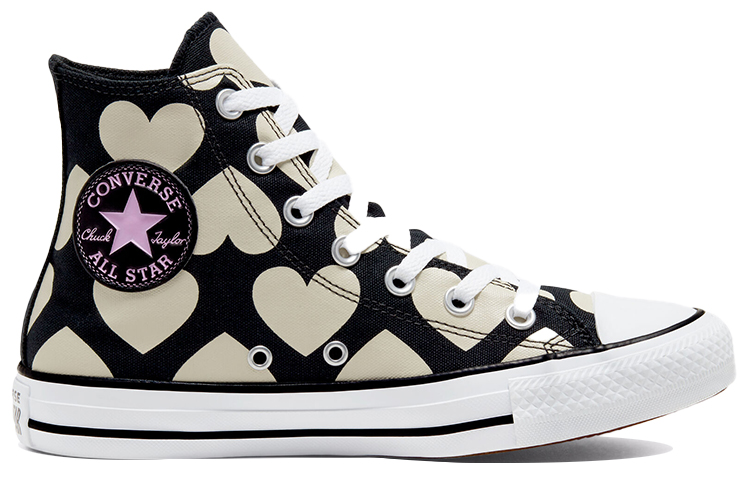 Order (W) Converse Chuck Taylor All Star High '扭曲之心-黑色' 567143F