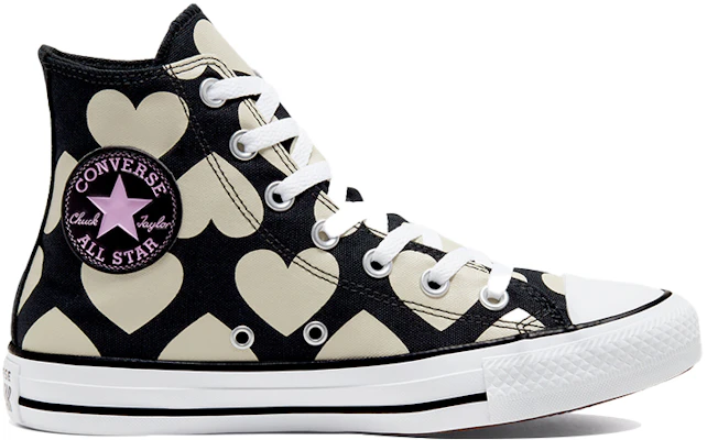 (W) Converse Chuck Taylor All Star High '扭曲之心-黑色' 567143F Order (W) Converse Chuck Taylor All Star High '扭曲之心-黑色' 567143F