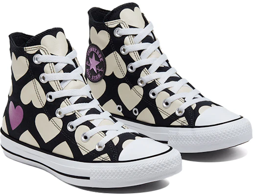 (W) Converse Chuck Taylor All Star High '扭曲之心-黑色' 567143F Lookbook (W) Converse Chuck Taylor All Star High '扭曲之心-黑色' 567143F