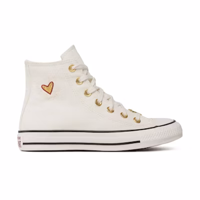 (W) Converse Chuck Taylor All Star High 'Valentine's Day 2023 - Vintage White'