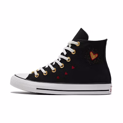 (W) Converse Chuck Taylor All Star High 'Valentine's Day 2023 - Black'