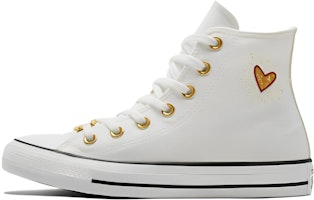 (Women) Converse Chuck Taylor All Star High 'Valentine's Day 2023 - Vintage White' A05139C (Women) Converse Chuck Taylor All Star High 'Valentine's Day 2023 - Vintage White' A05139C