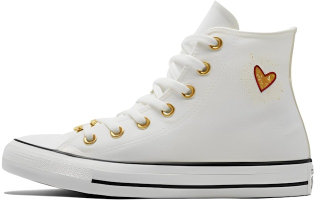 (W) Converse Chuck Taylor All Star 高筒 '情人節2023 - 復古白' A05139C Buy (W) Converse Chuck Taylor All Star 高筒 '情人節2023 - 復古白' A05139C