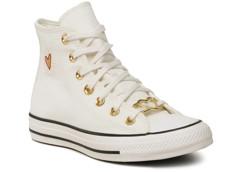 (W) Converse Chuck Taylor All Star High 'Valentine's Day 2023 - Vintage White' 圖 2