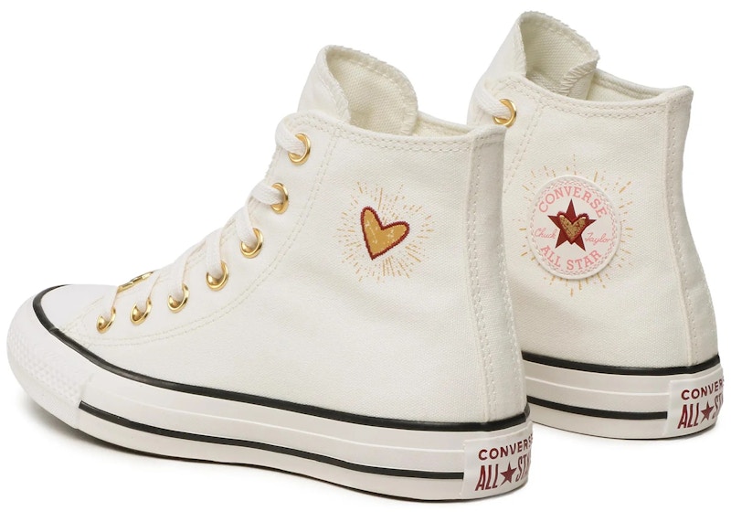 (W) Converse Chuck Taylor All Star High 'Valentine's Day 2023 - Vintage White' 圖 3