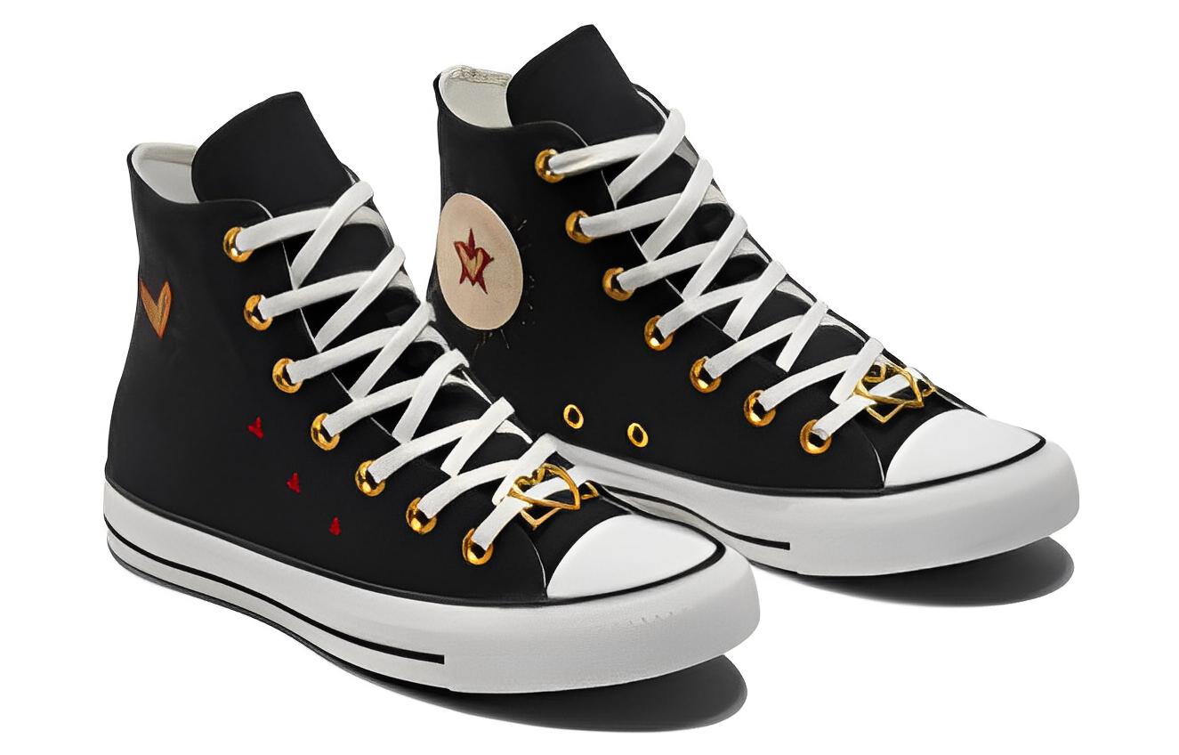 (W) Converse Chuck Taylor All Star High 'Valentine's Day 2023 - Black' 圖 3