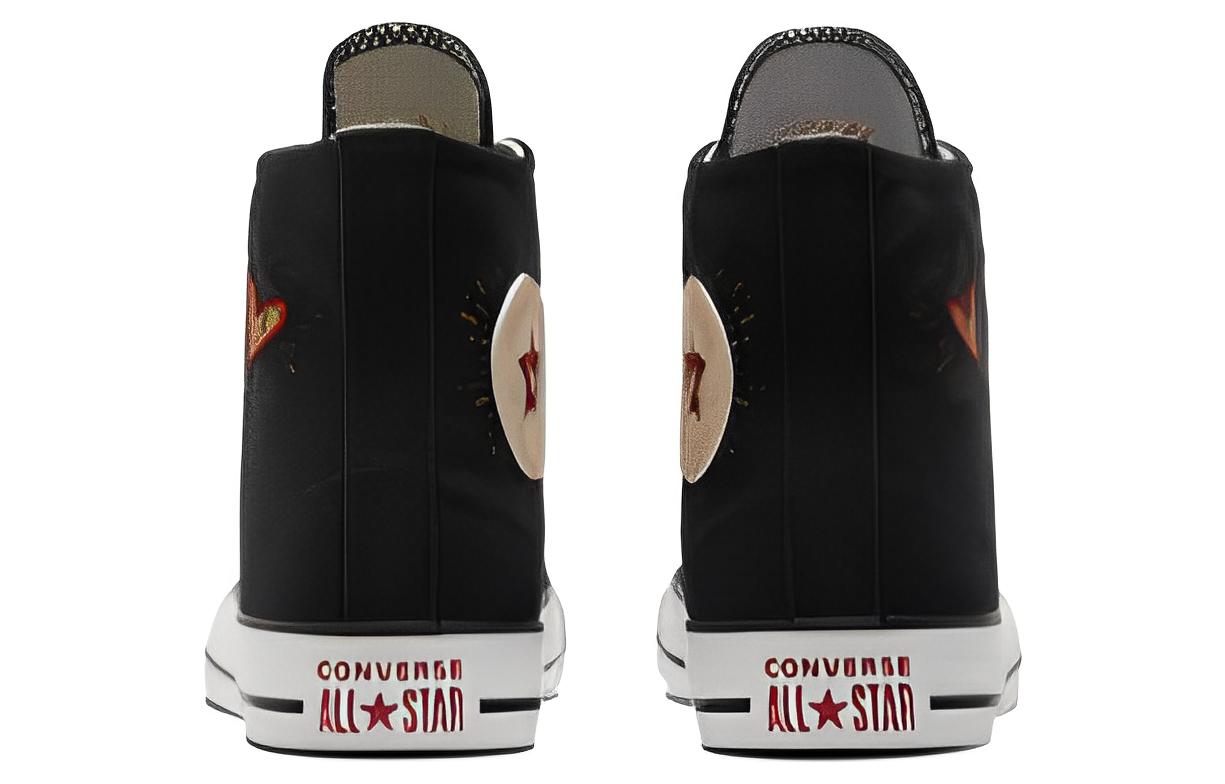 (W) Converse Chuck Taylor All Star High 'Valentine's Day 2023 - Black' 圖 4
