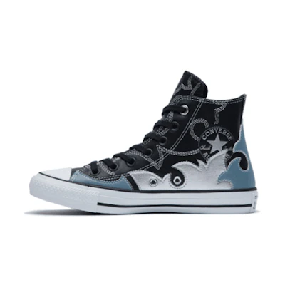 (W) Converse Chuck Taylor All Star Space Cowgirl Black Trainers 'Blue Black Silver'