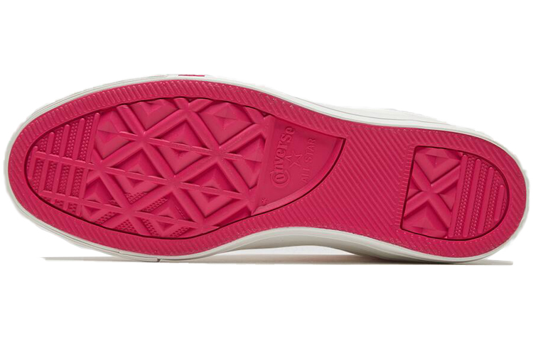 Purchase Converse Chuck Taylor All Star 耐磨防滑 高筒 帆布鞋 女款 白粉色