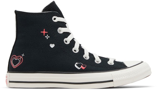 (W) 匡威Chuck Taylor All Star 高帮 'Y2K心形 - 黑色' A09116C Buy (W) 匡威Chuck Taylor All Star 高帮 'Y2K心形 - 黑色' A09116C