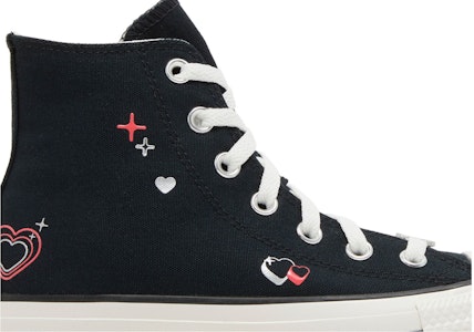 (W) 匡威Chuck Taylor All Star 高帮 'Y2K心形 - 黑色' A09116C Order (W) 匡威Chuck Taylor All Star 高帮 'Y2K心形 - 黑色' A09116C