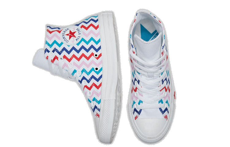 Shop (W) Converse Chuck Taylor All Star High 'Zigzag' 567046C