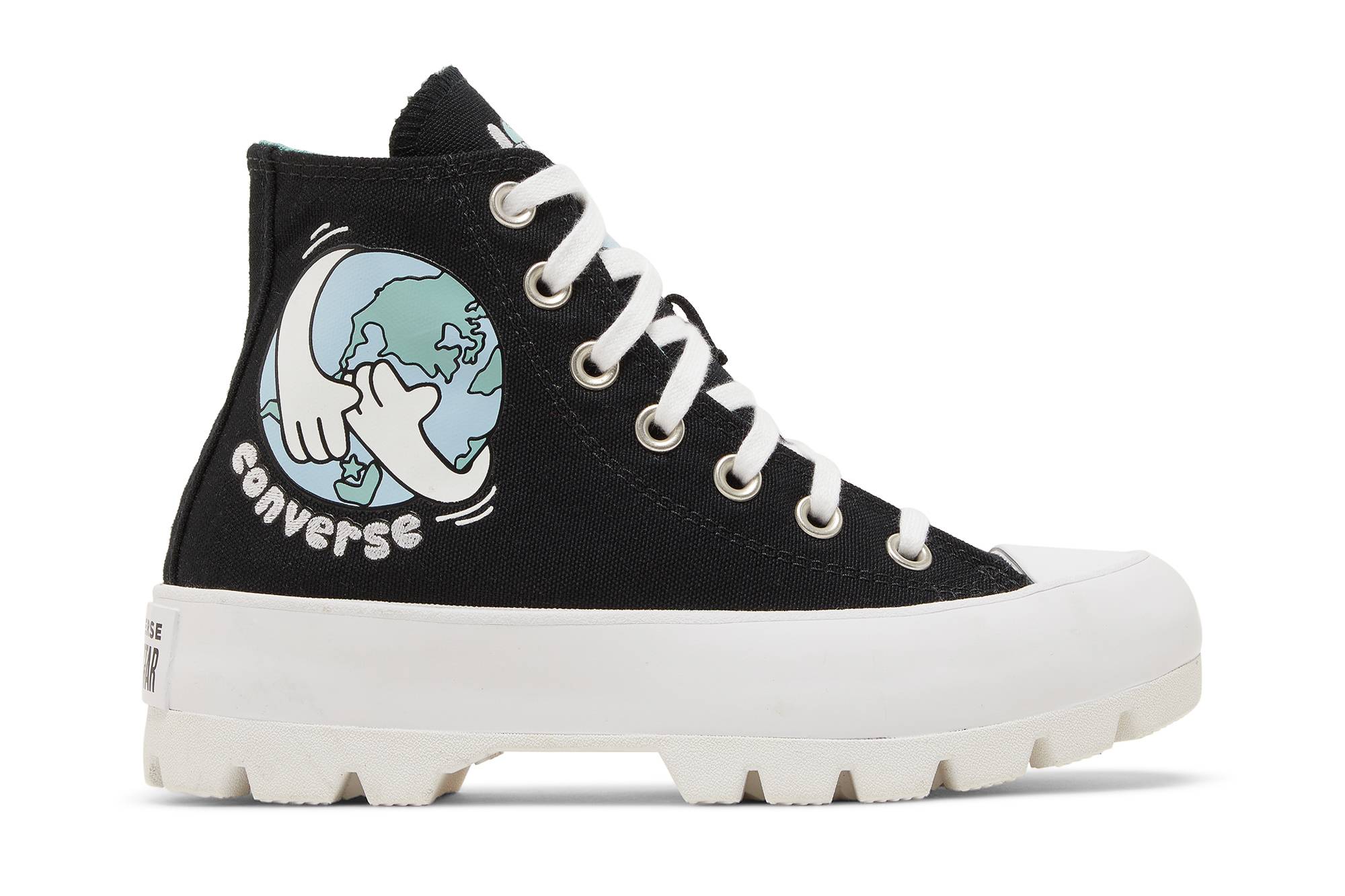 Buy (W) Converse Chuck Taylor All Star High Lugged '爱护你的母亲 - 黑色' 572565C