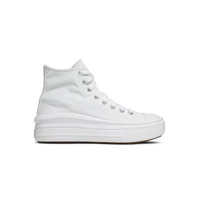 (W) Converse Chuck Taylor All Star High Move 'White Ivory'