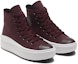 Shop (W) Converse Chuck Taylor All Star High Move 'Diamond Metal - Black Currant' Hitam. 569544C