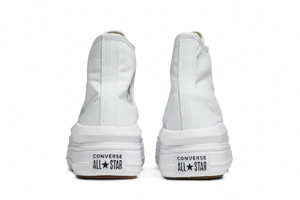 (Women) Converse Chuck Taylor All Star High Move 'White Ivory' 568498C Details for (Women) Converse Chuck Taylor All Star High Move 'White Ivory' 568498C
