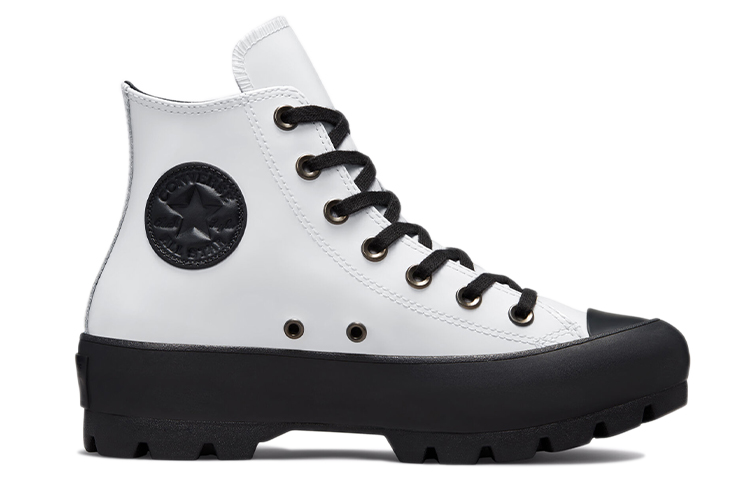 (W) Converse Chuck Taylor All Star High Surface Fusion Lugged 'White Black' 圖 2