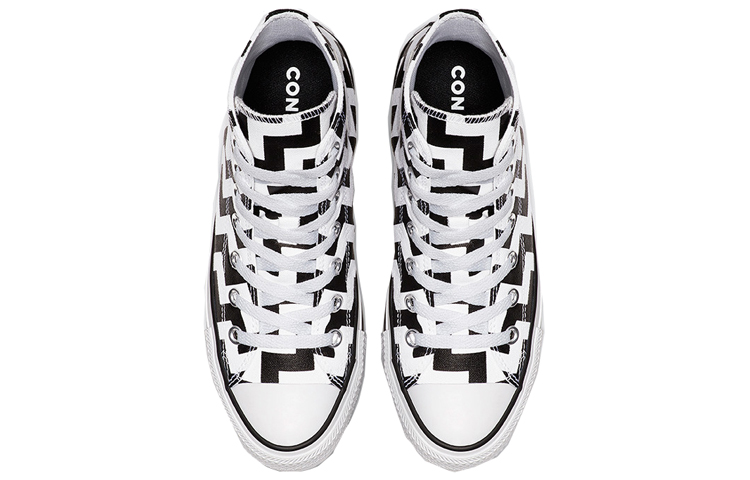 (W) Converse Chuck Taylor All Star High 'Black White' 圖 3