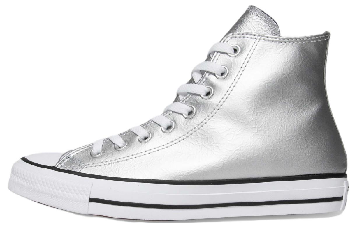 (Women) Converse Chuck Taylor All Star High Top 'Matte Metallic Silver' 572602C