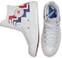 Shop Converse All Star Converse 防滑耐磨 高筒 帆布鞋 女款 白