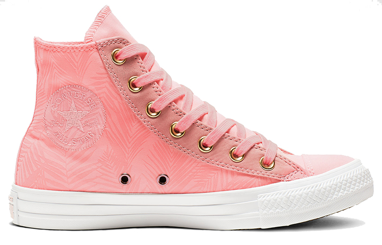 (W) Converse Chuck Taylor All Star Summer Palms High Top Pink White 'Pink Blue' 圖 2