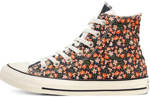 (W) Converse Twisted Summer Chuck Taylor All Star Alta Floral 'Rojo Rosa Verde' 568294C Buy (W) Converse Twisted Summer Chuck Taylor All Star Alta Floral 'Rojo Rosa Verde' 568294C