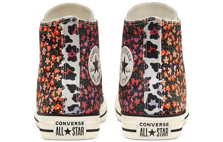 (W) Converse Twisted Summer Chuck Taylor All Star High Top Floral Sneakers 'Red Pink Green' 圖 4
