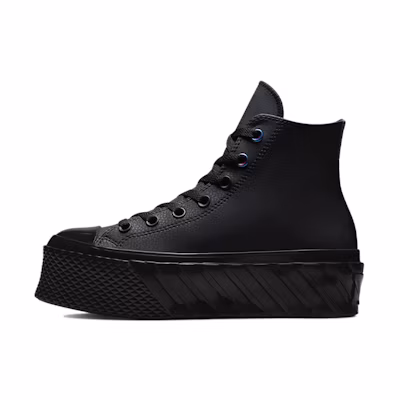 (W) Converse Chuck Taylor All Star High Utility Platform 'Black'