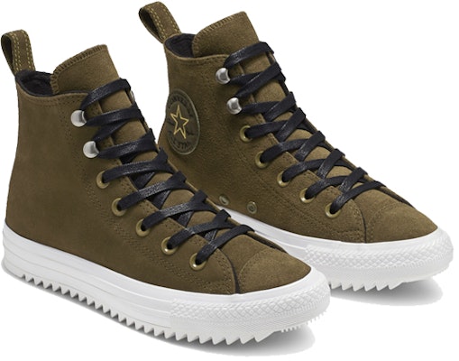 (Women) Converse Chuck Taylor All Star Hiker High Top Olive Green 565238C Lookbook (Women) Converse Chuck Taylor All Star Hiker High Top Olive Green 565238C