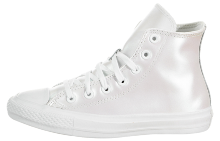 (W) Converse Chuck Taylor All Star Iridescent Leather 'White'
