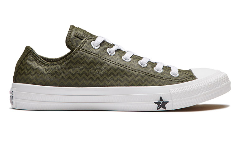 (W) Converse Chuck Taylor All Star Leather Green 圖 2