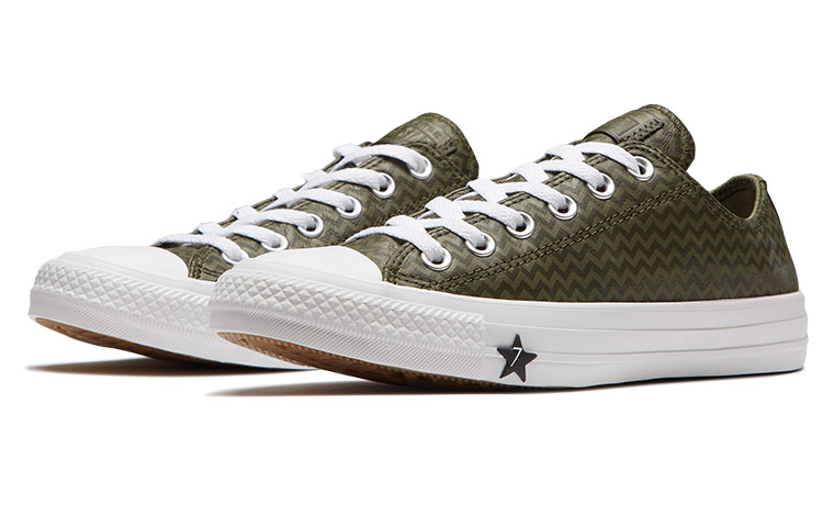 (W) Converse Chuck Taylor All Star Leather Green 圖 3