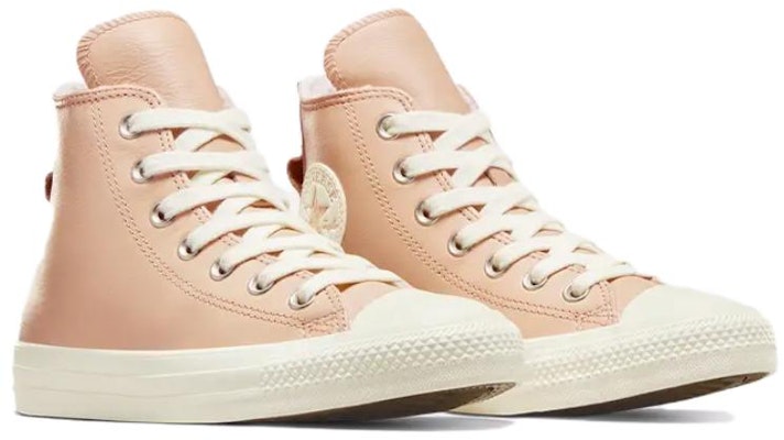 (W) 匡威Chuck Taylor全明星皮革高帮‘人造毛内衬 - 史诗沙丘Egret’ A07945C Lookbook (W) 匡威Chuck Taylor全明星皮革高帮‘人造毛内衬 - 史诗沙丘Egret’ A07945C