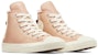 (W) Converse Chuck Taylor All Star Kulit Tinggi 'Faux Fur Lining - Epic Dune Egret' A07945C