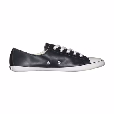 (W) Converse Chuck Taylor All Star Leather Light Ox 'Acoustic Black'