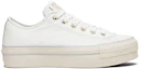 Buy (W) Converse Chuck Taylor All Star Leren Platform Ox ''Ster Wit'' 558914C