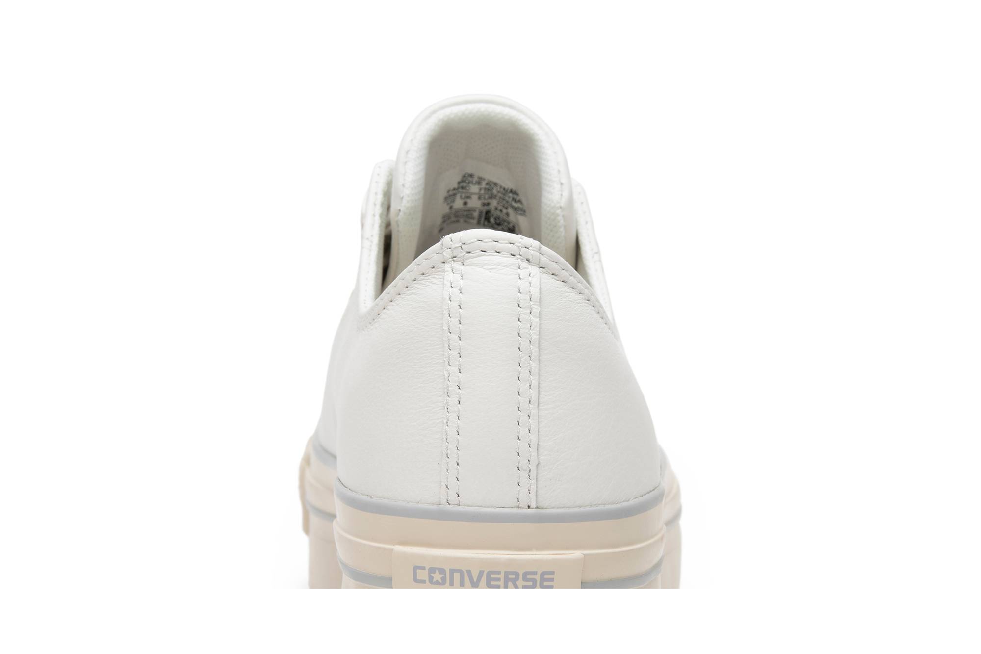 (W) Converse Chuck Taylor All Star Leather Platform Ox 'Star White' 圖 7
