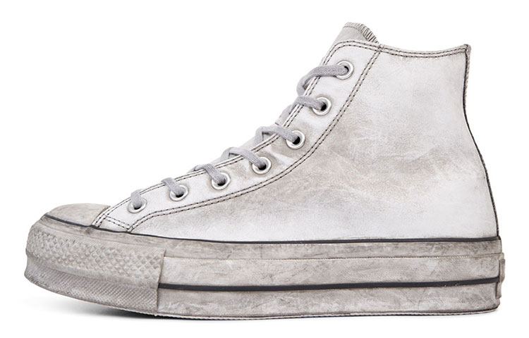 Buy (Women) Converse Chuck Taylor All Star Leather Smoke Platform High Top Retro White 562909C