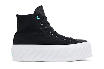 (Women) Converse Chuck Taylor All Star Lift 2X High 'Surface Fusion - Black'