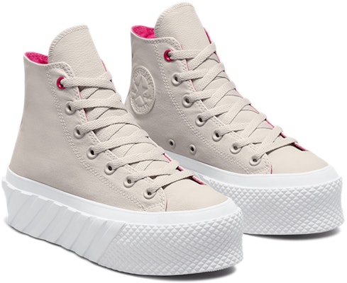 (W) 컨버스 척 테일러 올스타 리프트 2X 하이 'Pale Putty' 571676C Lookbook (W) 컨버스 척 테일러 올스타 리프트 2X 하이 'Pale Putty' 571676C