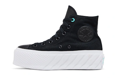 (Women) Converse Chuck Taylor All Star Lift 2X High 'Surface Fusion - Black'