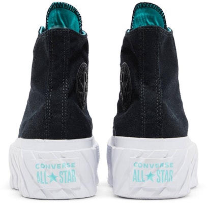 (Women) Converse Chuck Taylor All Star Lift 2X High 'Surface Fusion - Black' 571675C Details for (Women) Converse Chuck Taylor All Star Lift 2X High 'Surface Fusion - Black' 571675C
